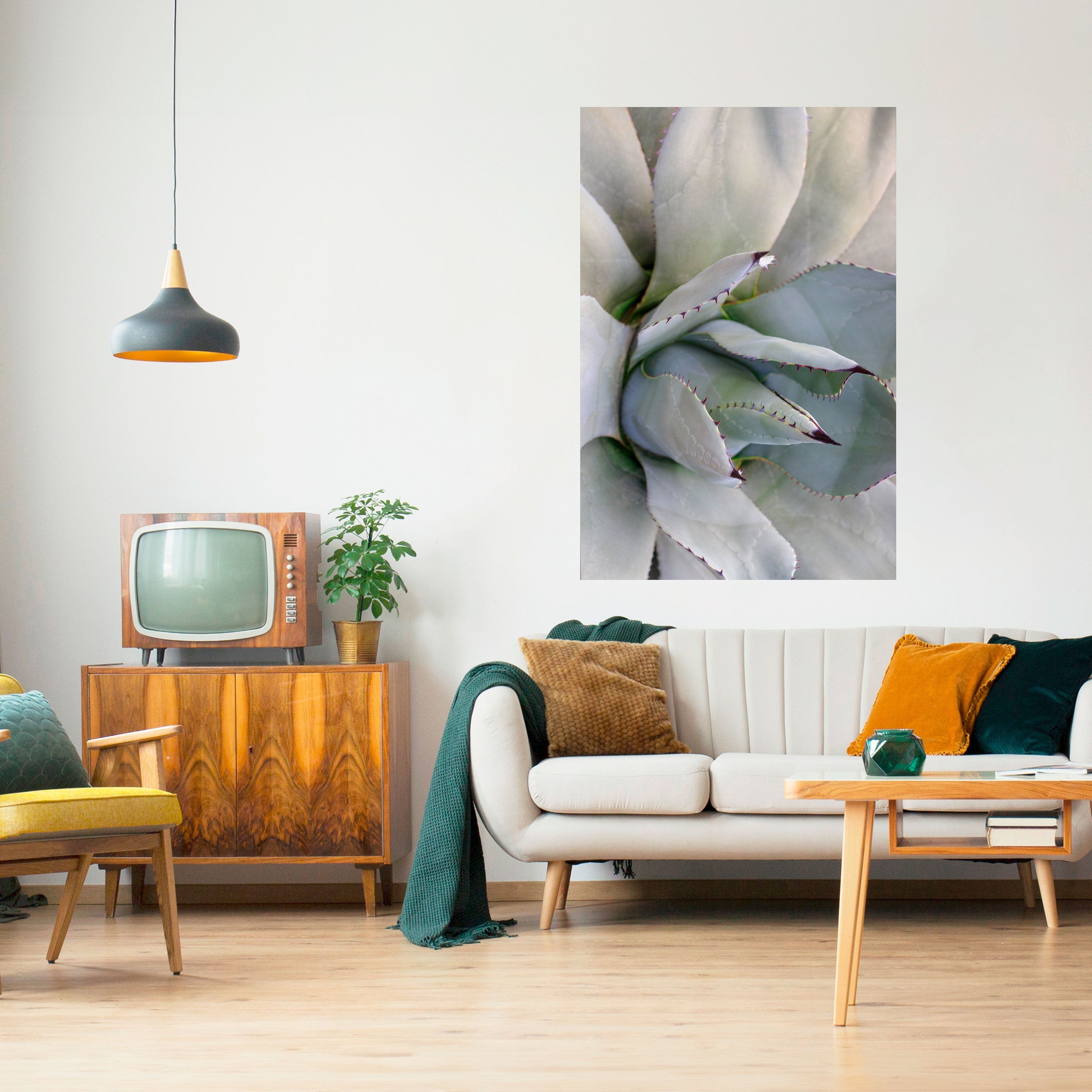 AGAVE ELEGANCE Αφίσα με κόλλα και κολλήματα