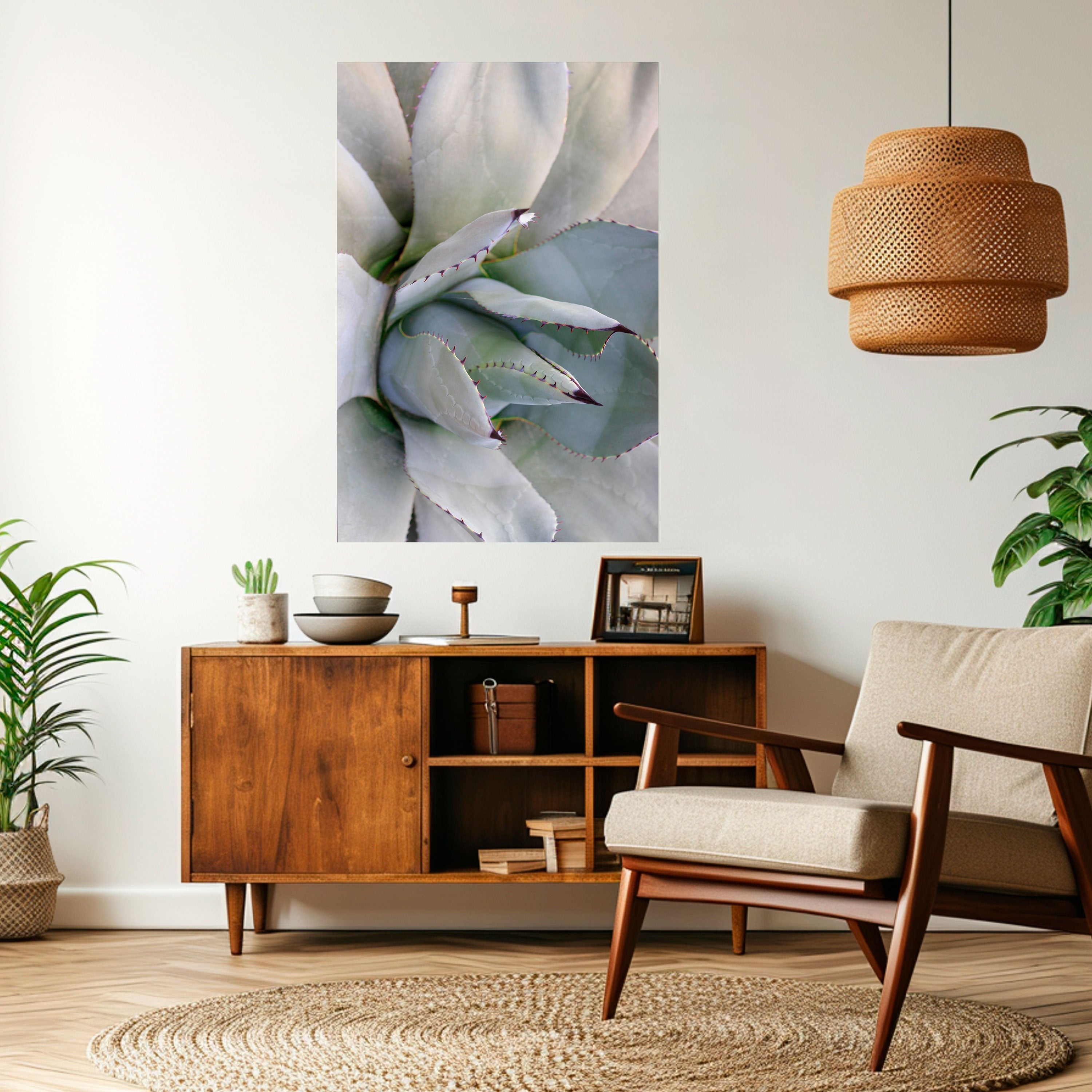 AGAVE ELEGANCE Αφίσα με κόλλα και κολλήματα