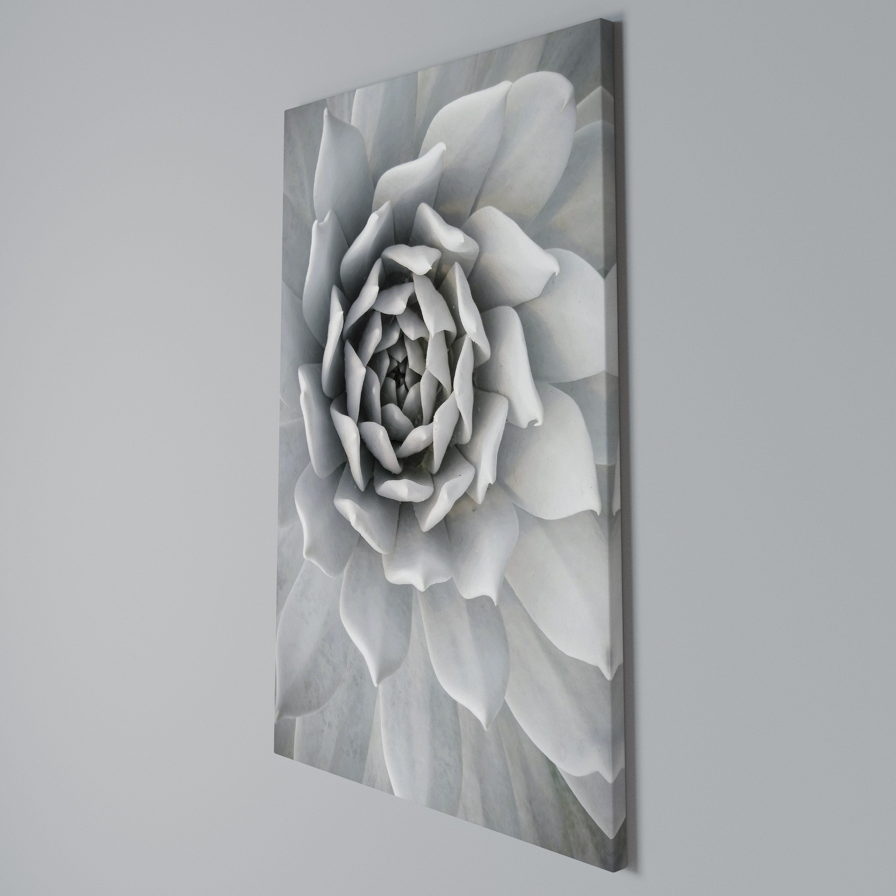 ELEGANT PETAL SWIRL Κατακόρυφος Πίνακας σε Καμβά