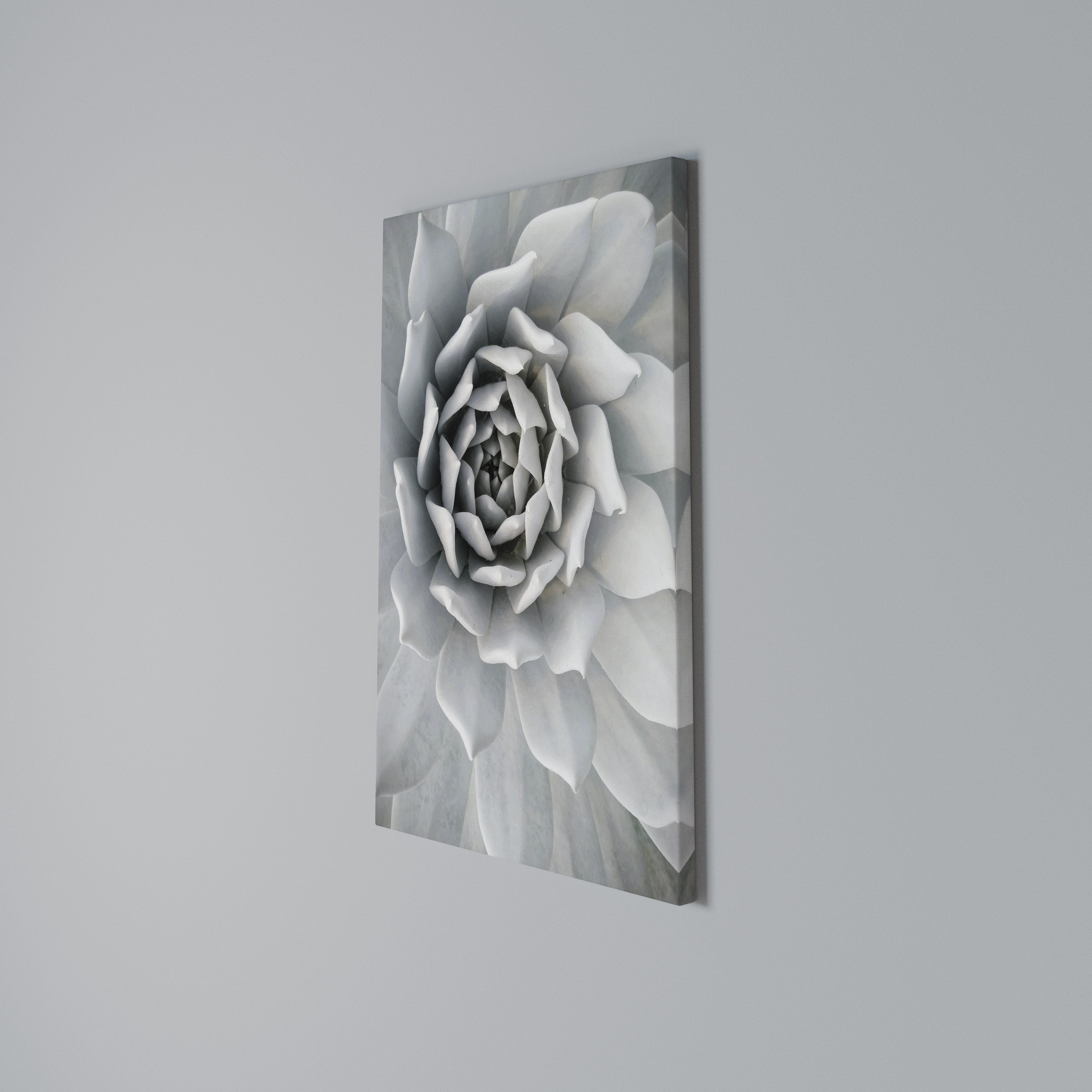 ELEGANT PETAL SWIRL Κατακόρυφος Πίνακας σε Καμβά