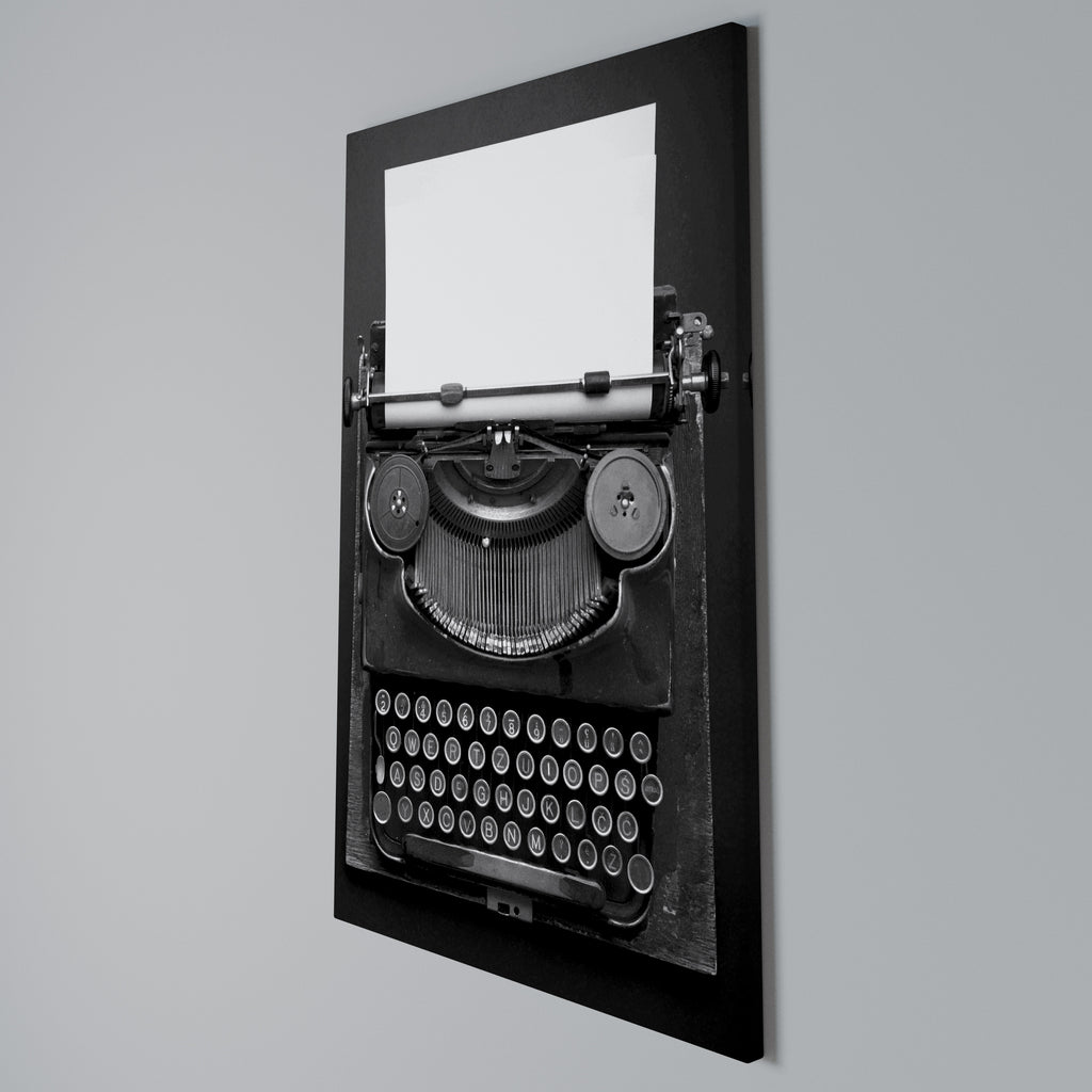 TYPEWRITER SYMPHONY Κατακόρυφος Πίνακας σε Καμβά