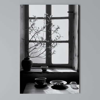 WHISPERING WINDOW LIGHT Κατακόρυφος Πίνακας σε Καμβά