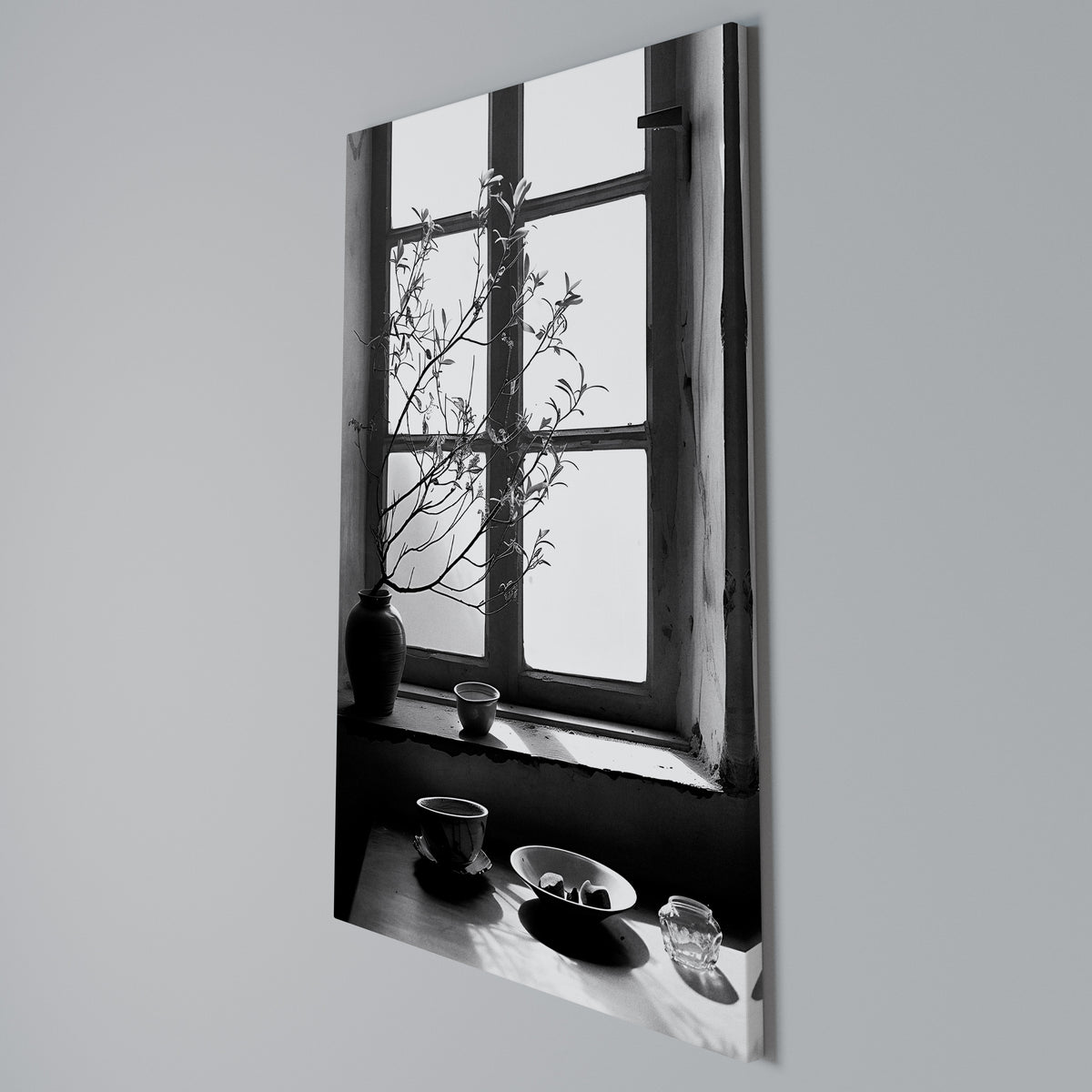 WHISPERING WINDOW LIGHT Κατακόρυφος Πίνακας σε Καμβά
