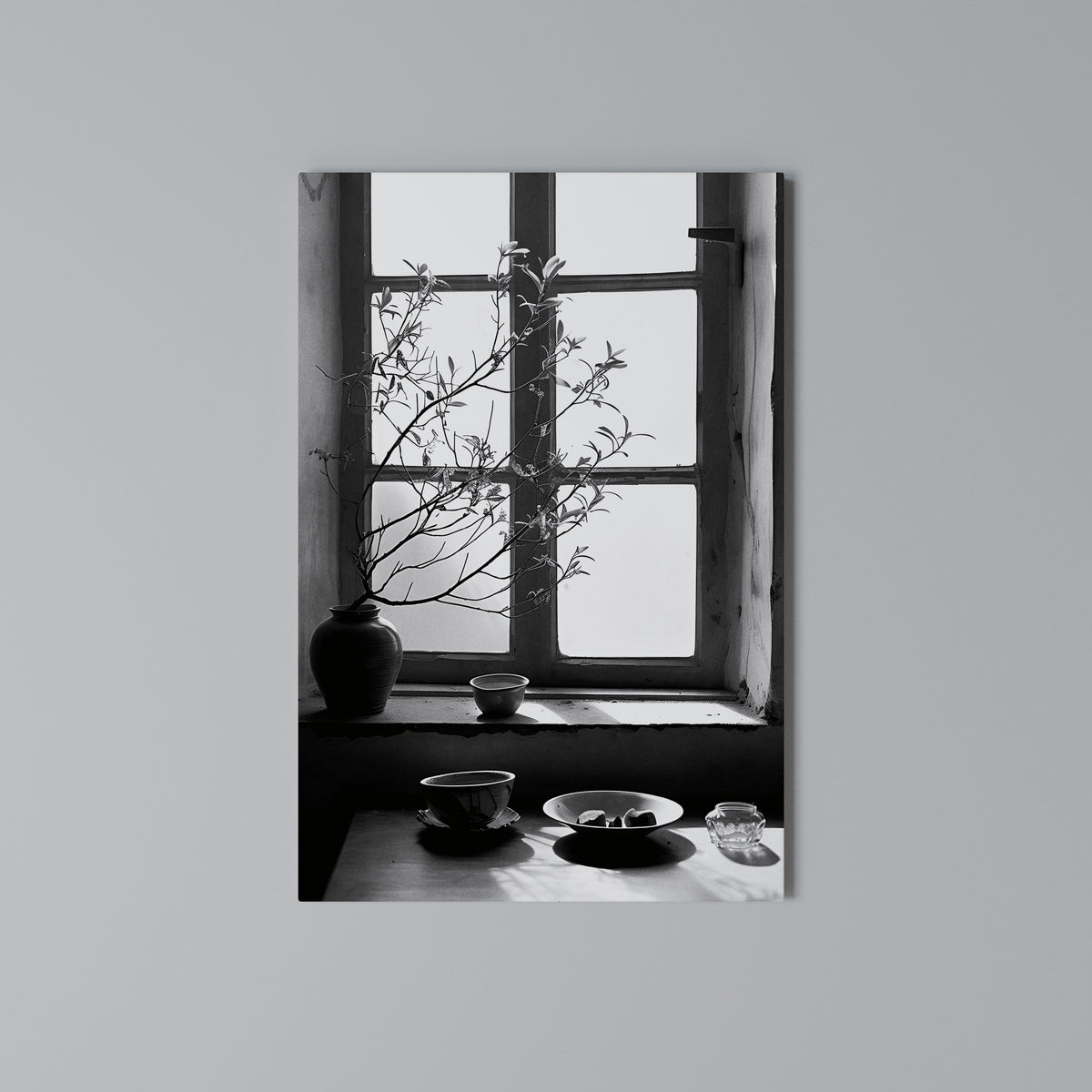 WHISPERING WINDOW LIGHT Κατακόρυφος Πίνακας σε Καμβά