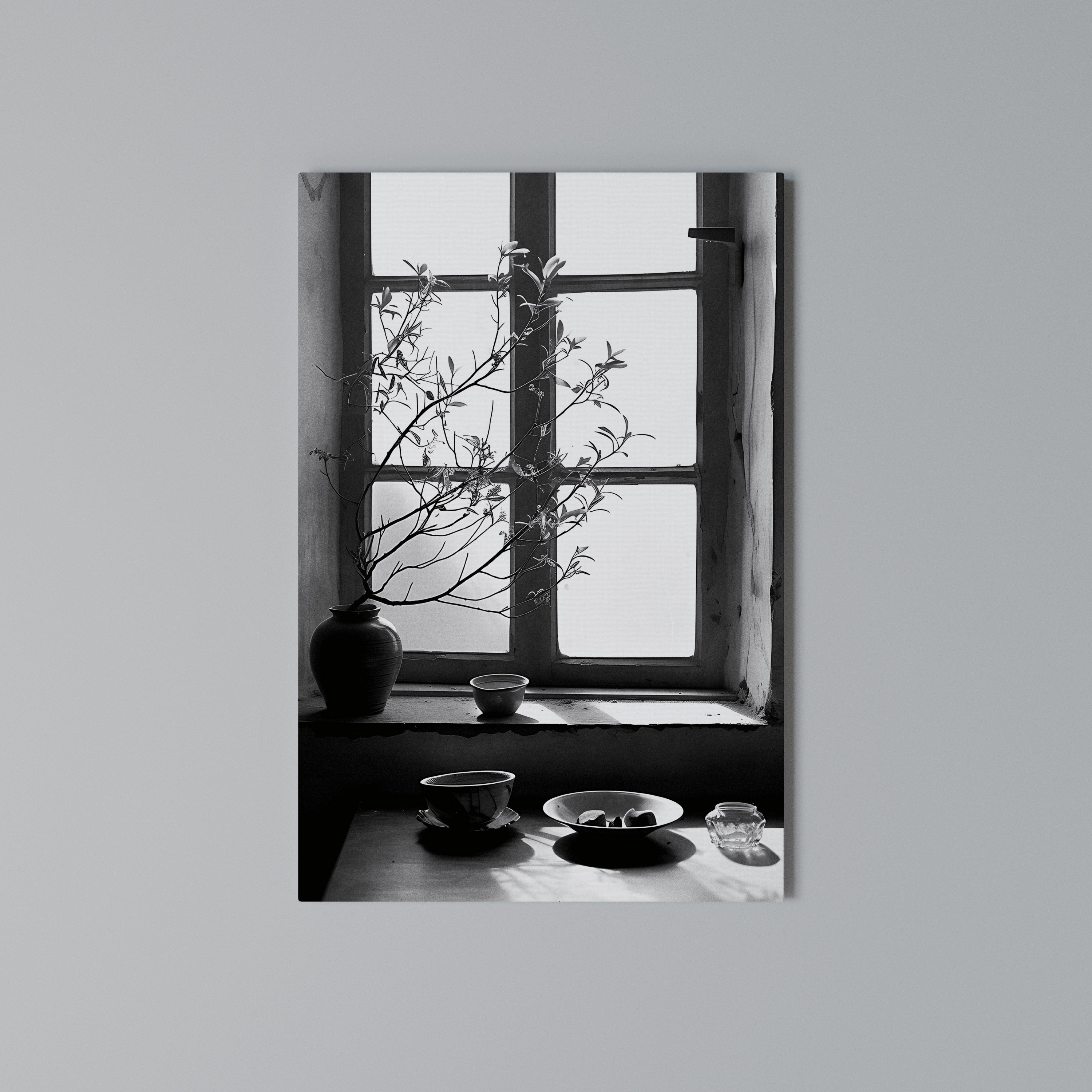 WHISPERING WINDOW LIGHT Κατακόρυφος Πίνακας σε Καμβά