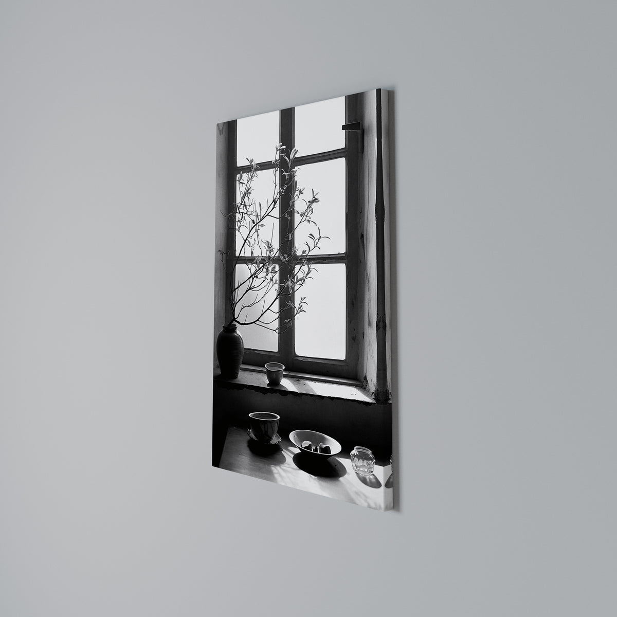 WHISPERING WINDOW LIGHT Κατακόρυφος Πίνακας σε Καμβά