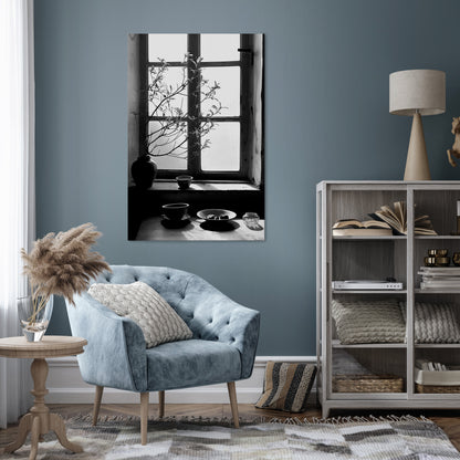 WHISPERING WINDOW LIGHT Κατακόρυφος Πίνακας σε Καμβά