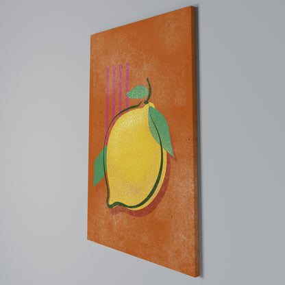 LUSCIOUS LEMON Κατακόρυφος Πίνακας σε Καμβά