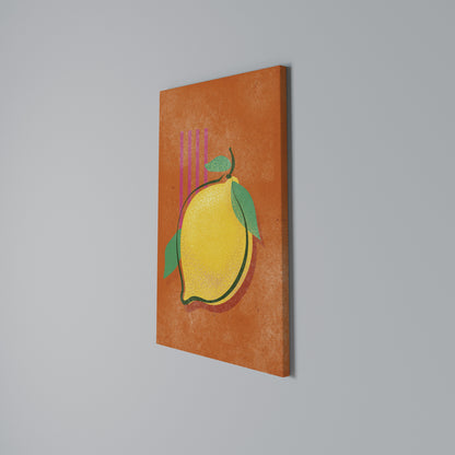 LUSCIOUS LEMON Κατακόρυφος Πίνακας σε Καμβά