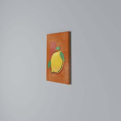 LUSCIOUS LEMON Κατακόρυφος Πίνακας σε Καμβά