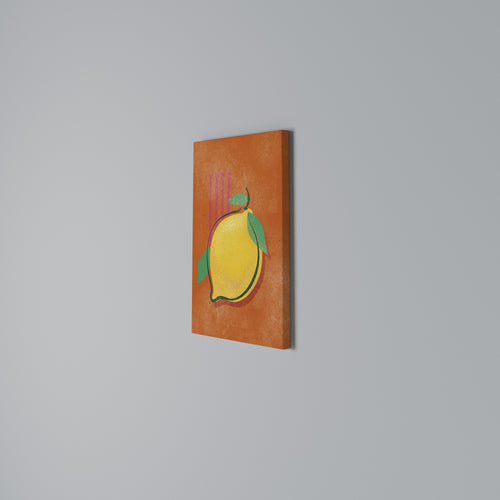 LUSCIOUS LEMON Κατακόρυφος Πίνακας σε Καμβά