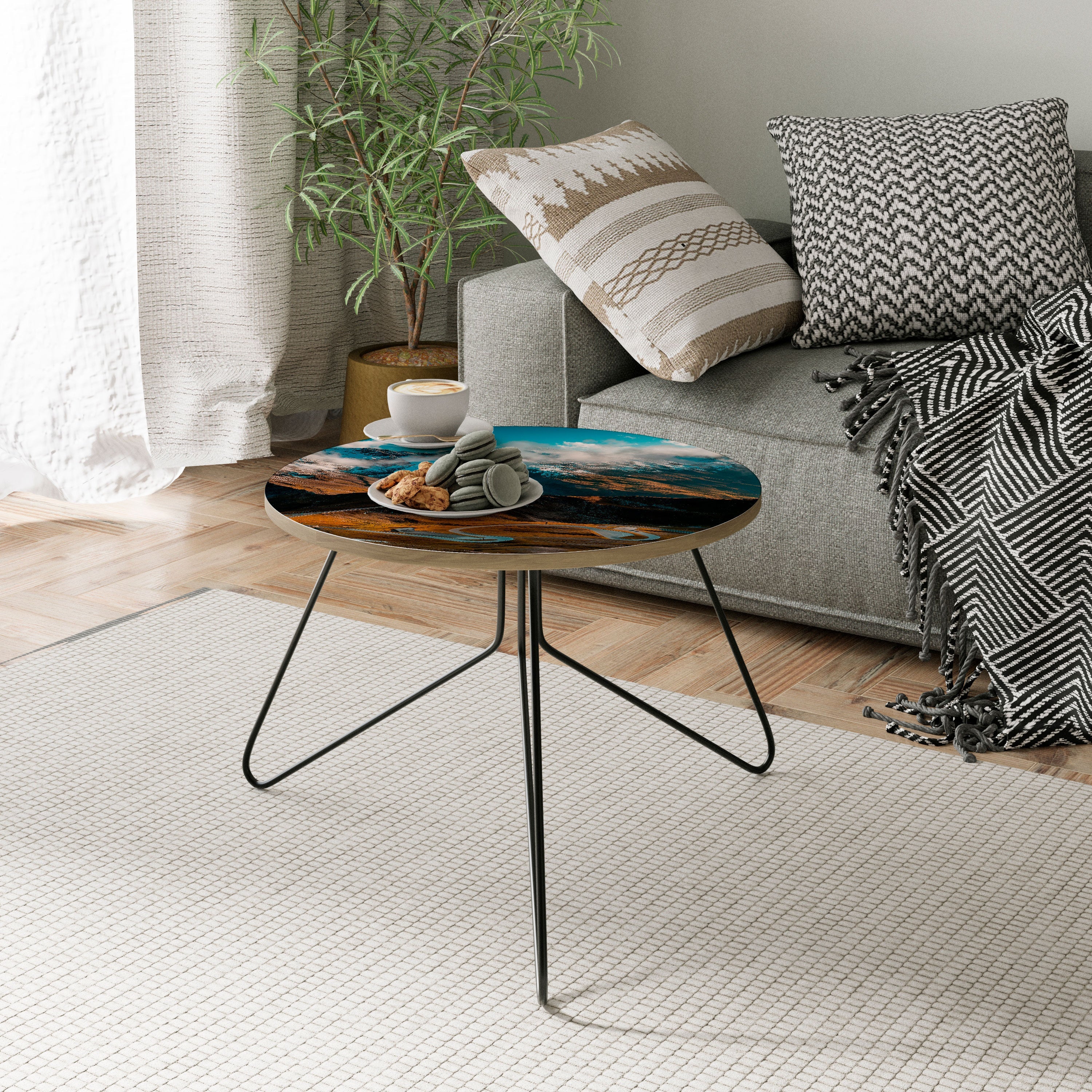 MOUNTAIN SERPENTINE Coffee Table 60