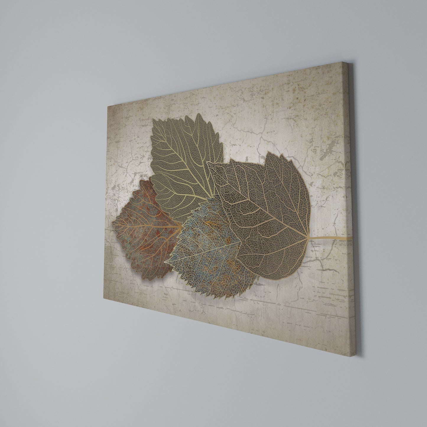 LEAVES OF TIME Horizontal Canvas Print