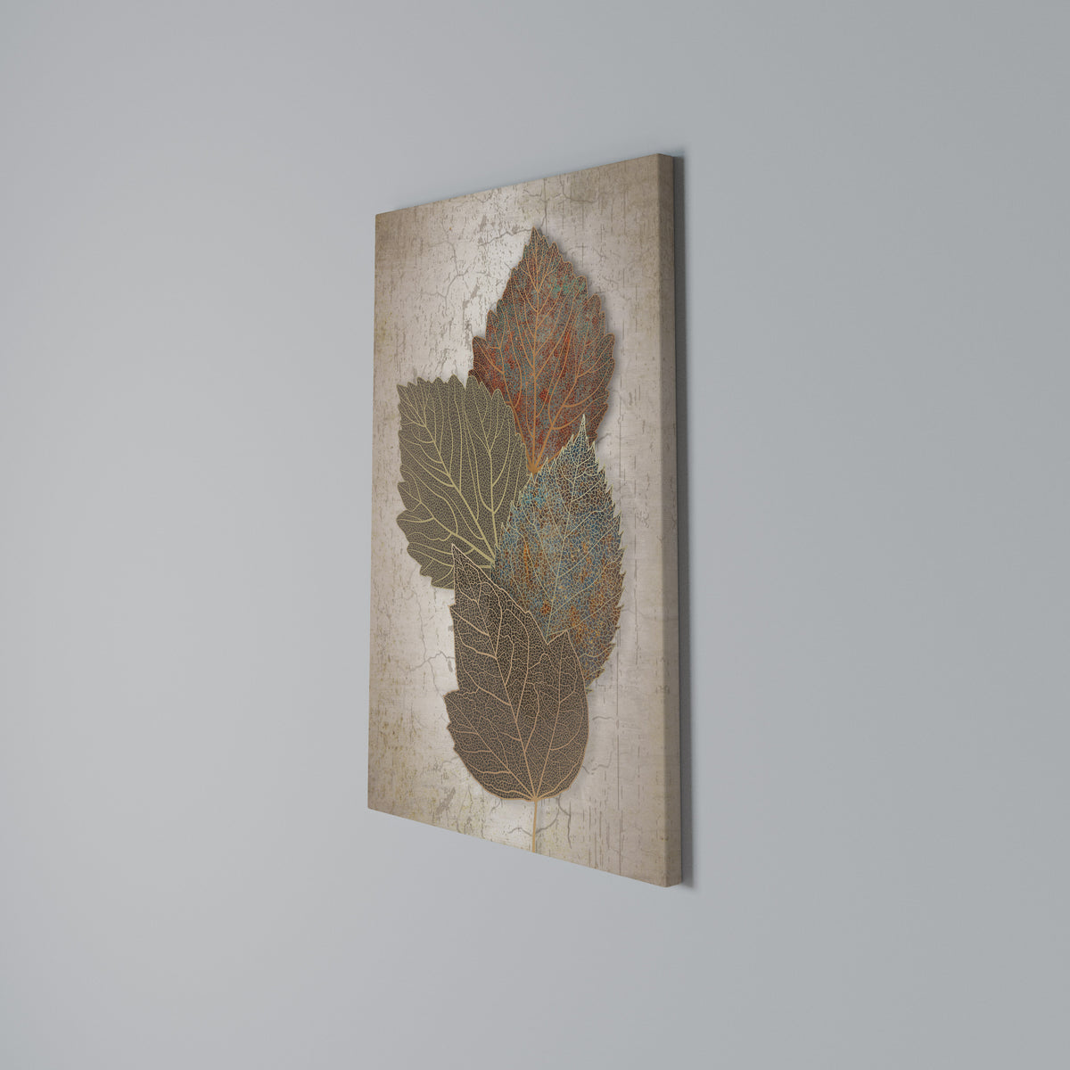 LEAVES OF TIME Κατακόρυφος Πίνακας σε Καμβά