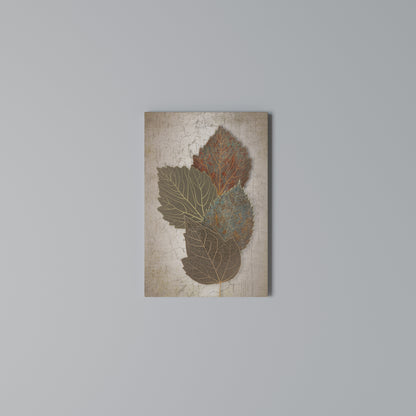LEAVES OF TIME Κατακόρυφος Πίνακας σε Καμβά