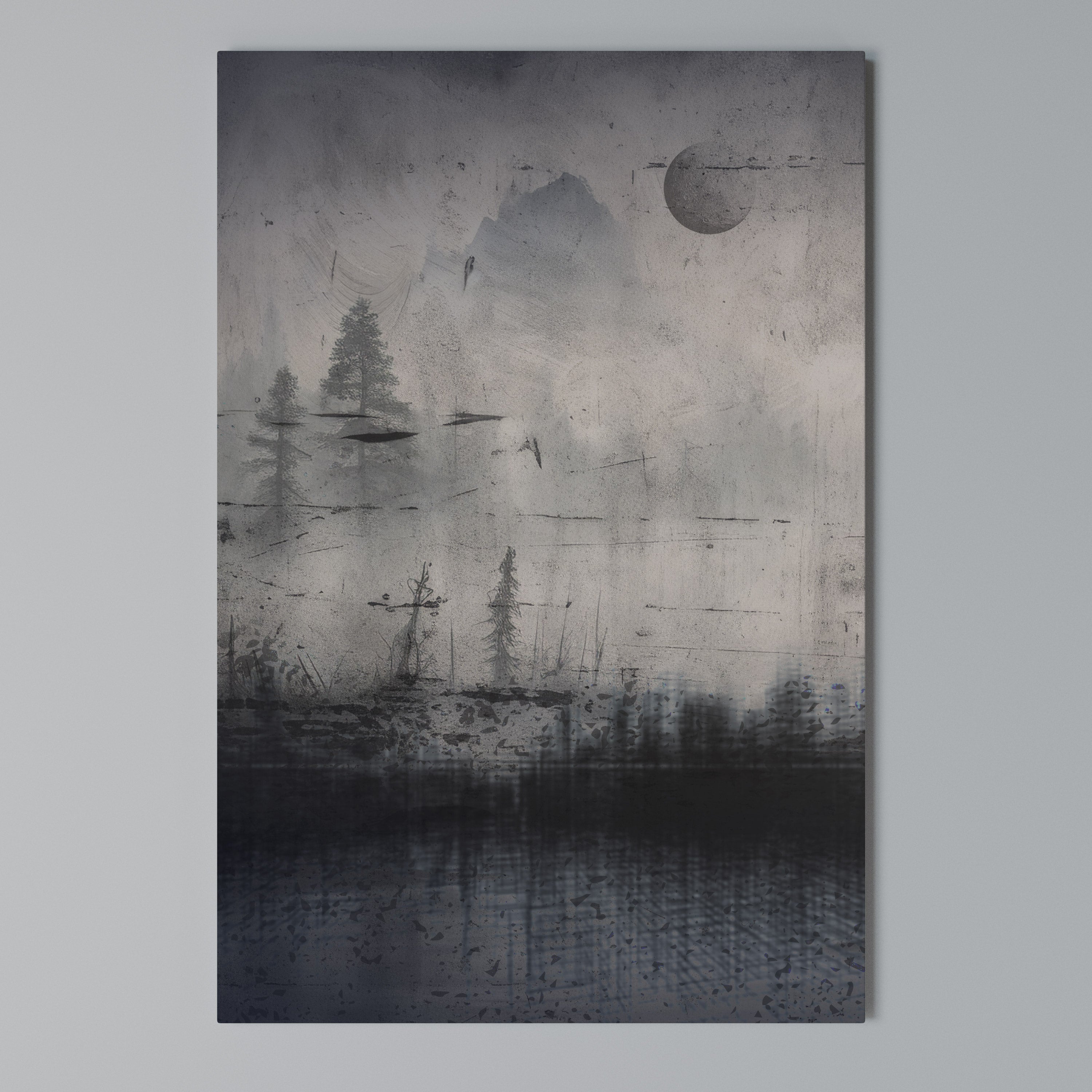 ECLIPSE OF SERENITY Κατακόρυφος Πίνακας σε Καμβά