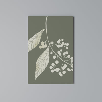SERENE LEAFY FANTASIES Κατακόρυφος Πίνακας σε Καμβά