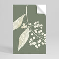 SERENE LEAFY FANTASIES Peel and Stick Vertical Poster