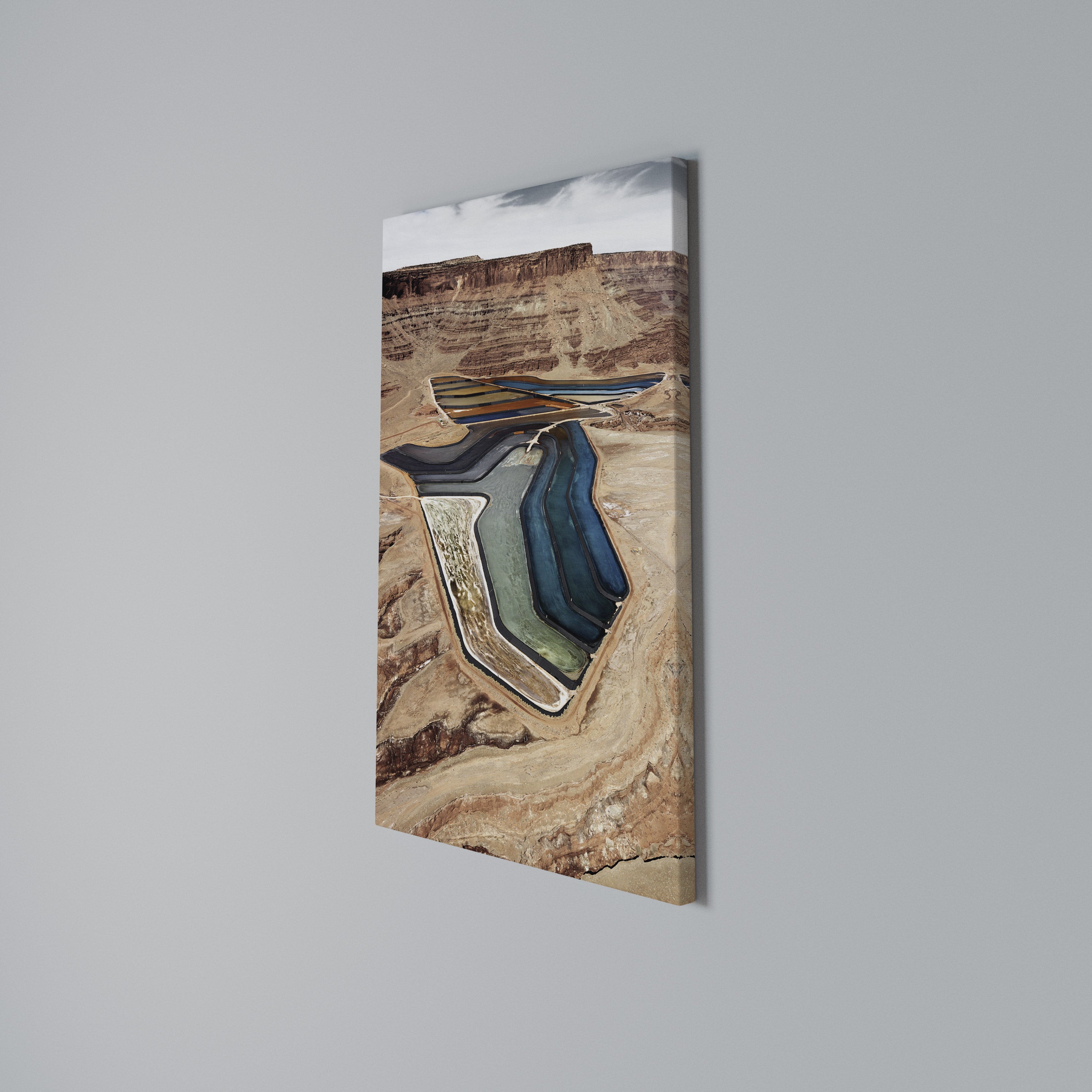 HARMONY IN LAYERS Κατακόρυφος Πίνακας σε Καμβά