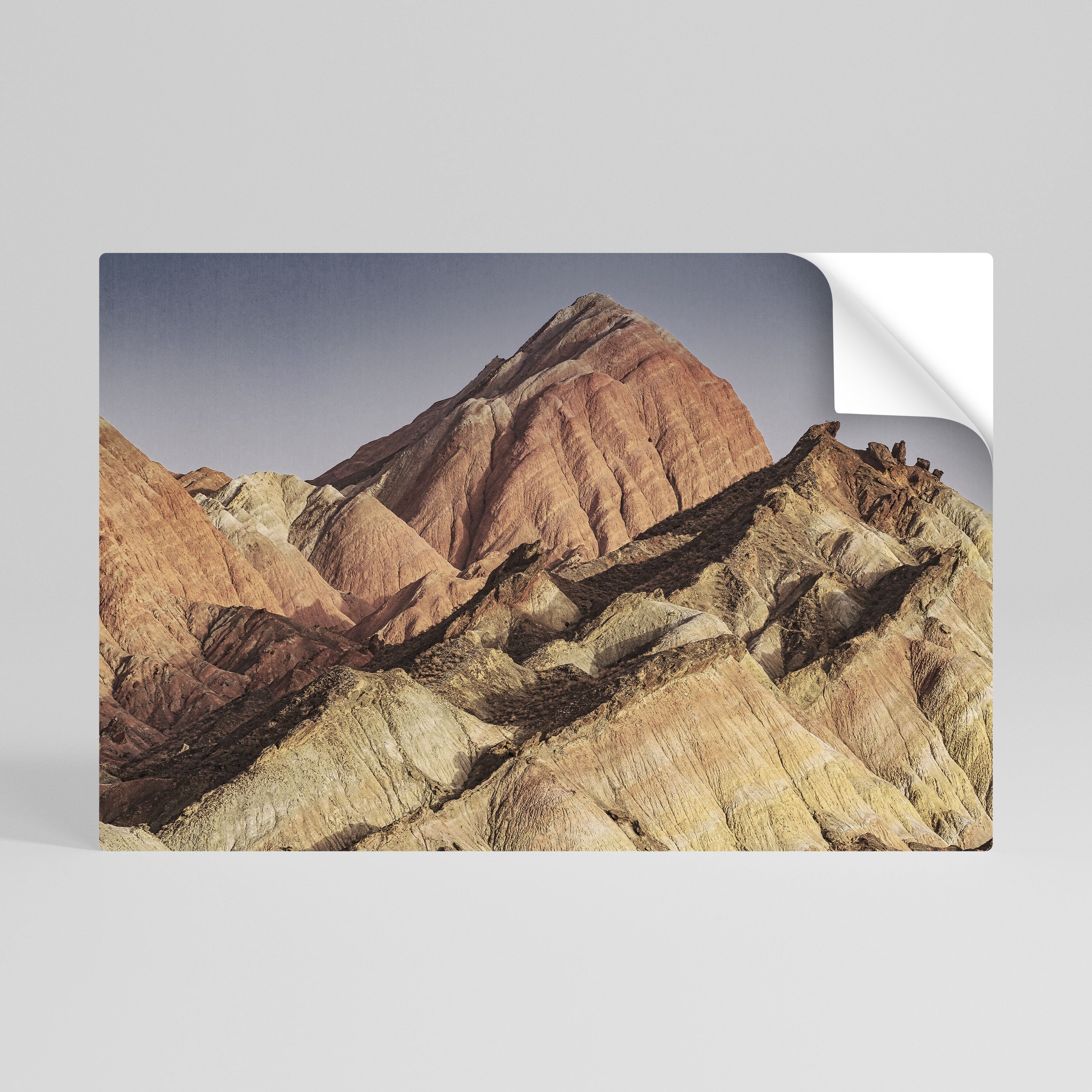 PEAKS OF PAINTED DREAMS Αυτοκόλλητη Αφίσα οριζόντια