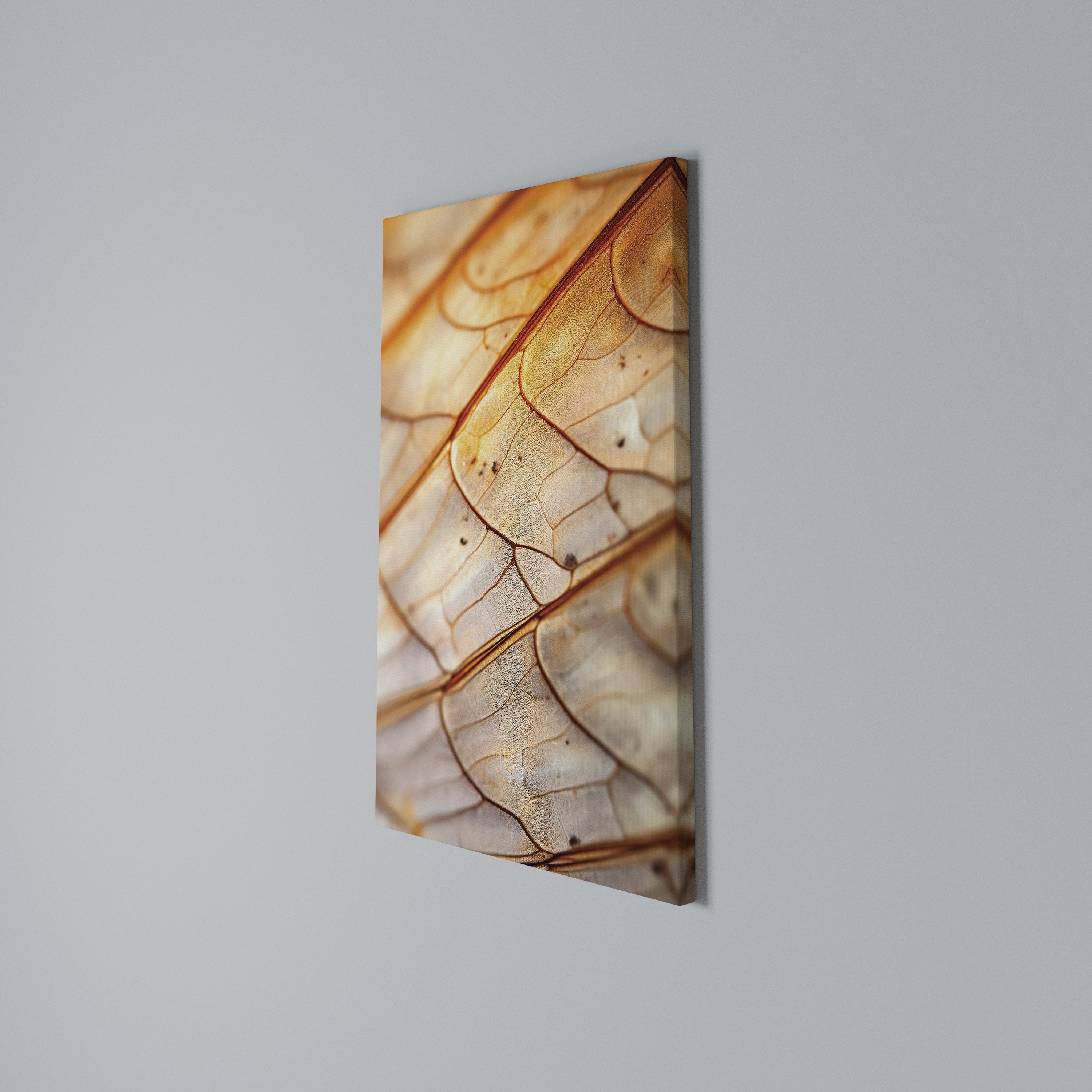 ELEGANT VEINING Κατακόρυφος Πίνακας σε Καμβά