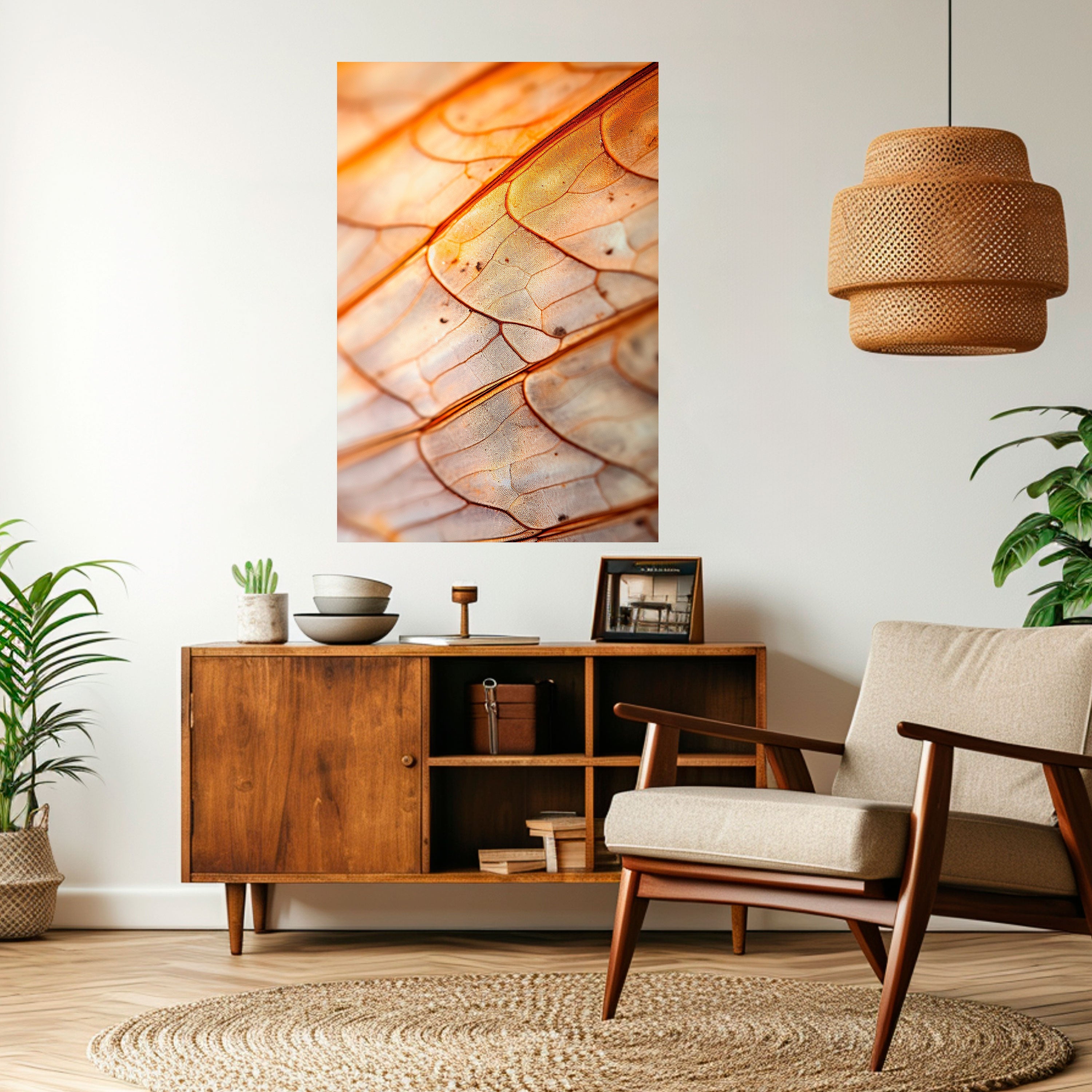ELEGANT VEINING Αφίσα με κολλητική ταινία και κάθετη εκτύπωση