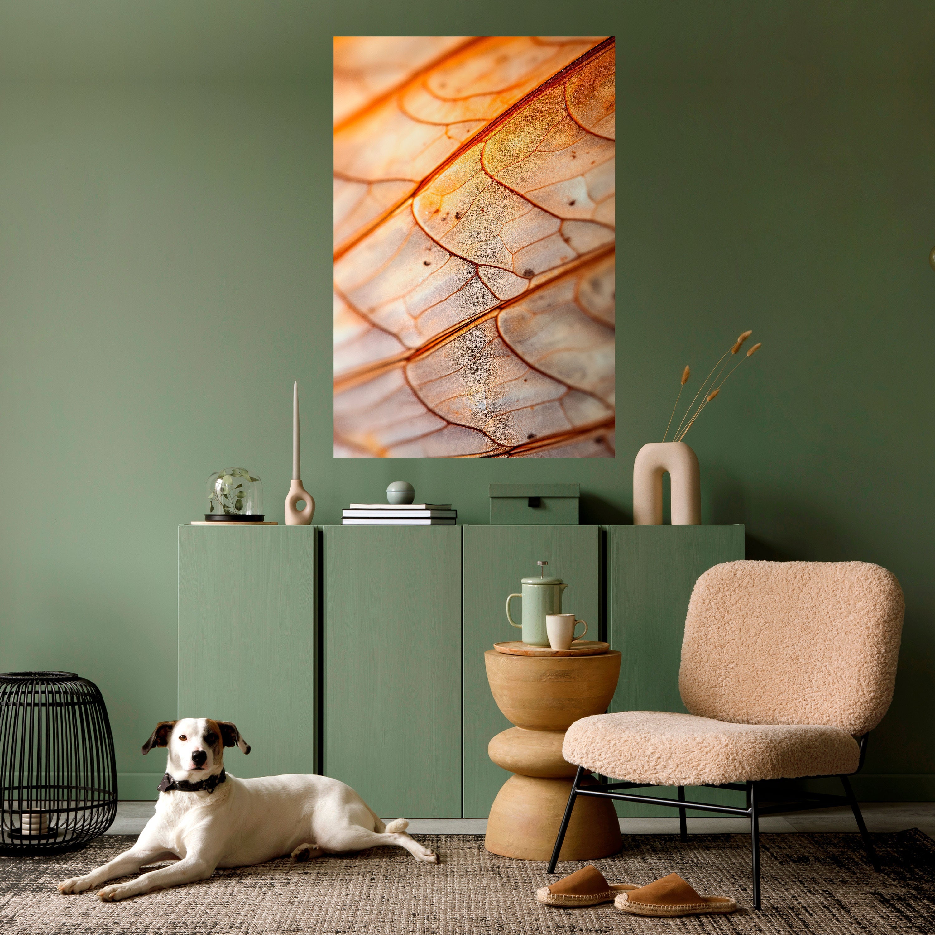 ELEGANT VEINING Αφίσα με κολλητική ταινία και κάθετη εκτύπωση