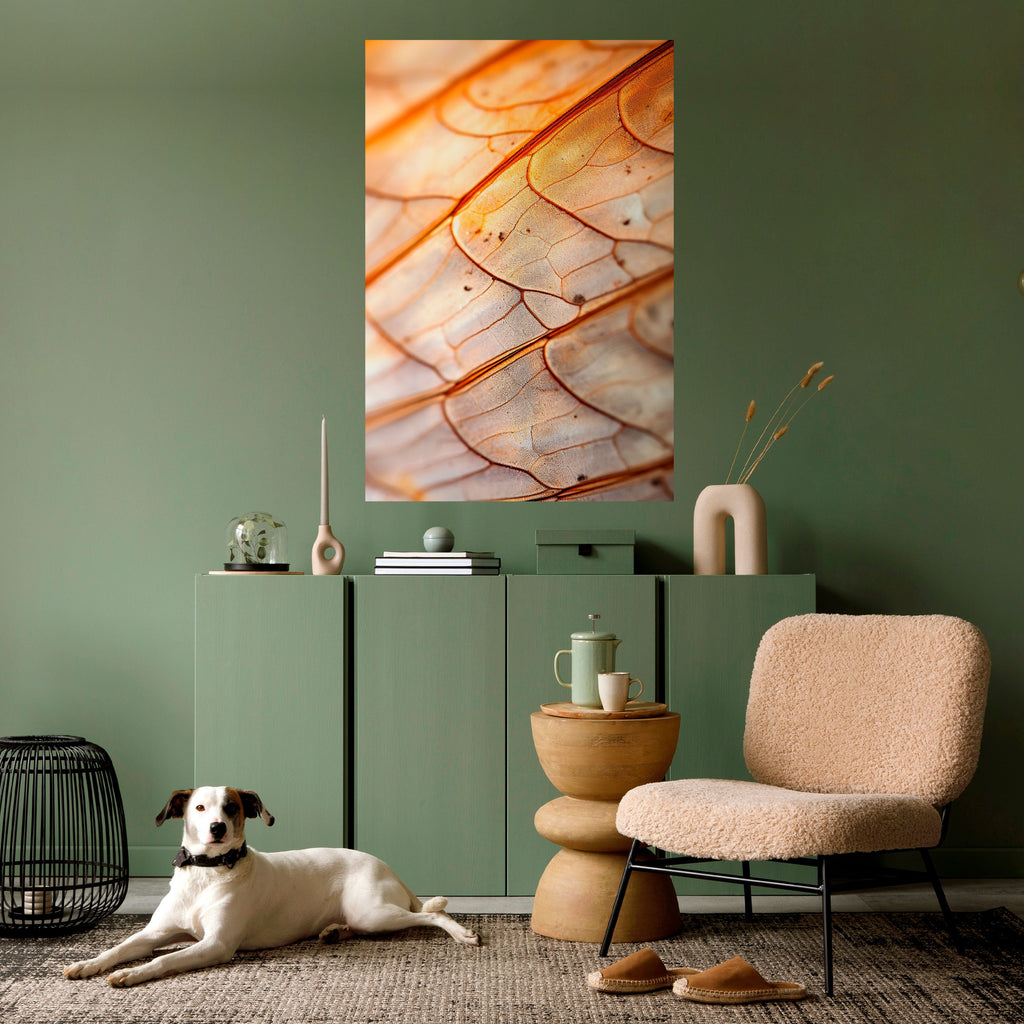 ELEGANT VEINING Αφίσα με κολλητική ταινία και κάθετη εκτύπωση