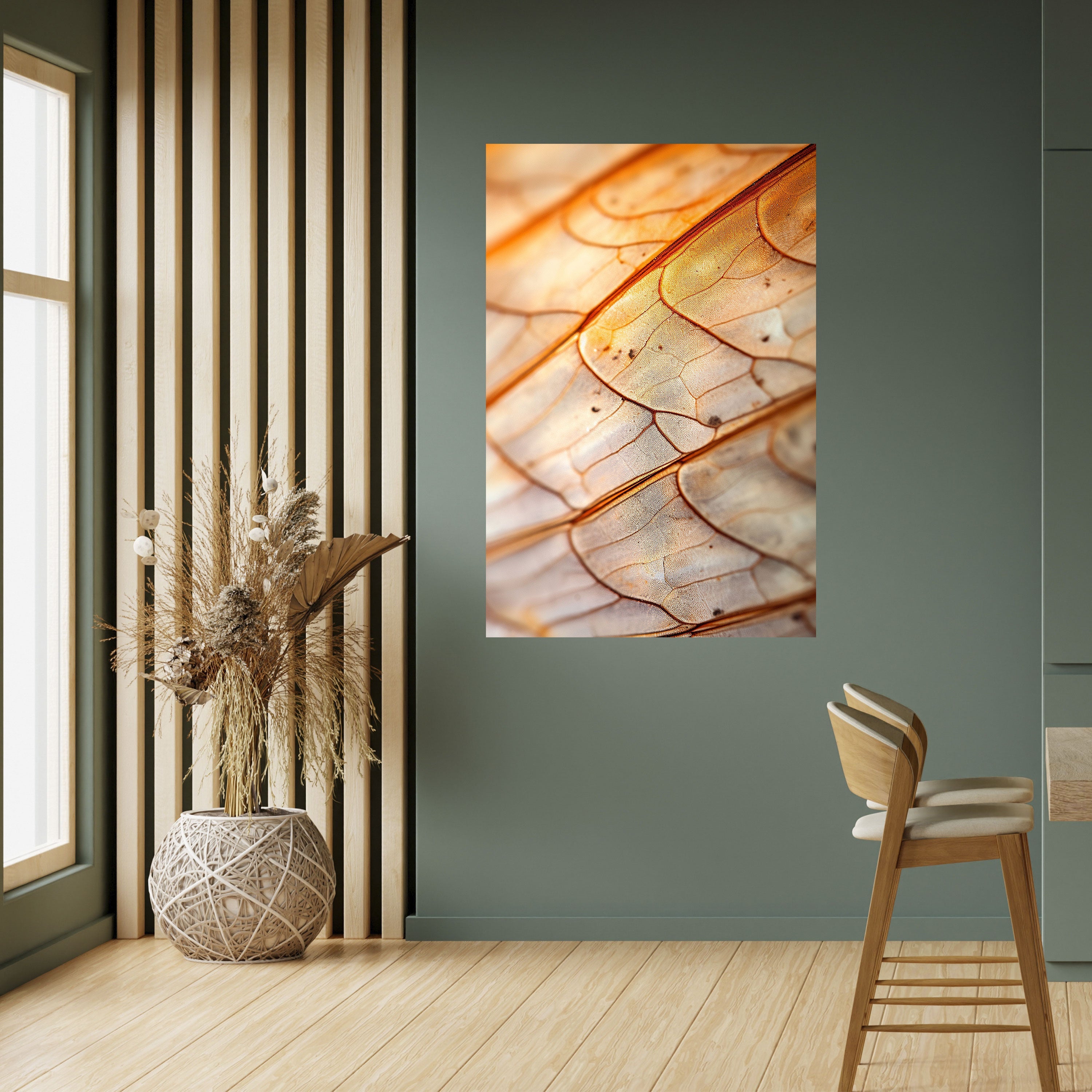 ELEGANT VEINING Αφίσα με κολλητική ταινία και κάθετη εκτύπωση