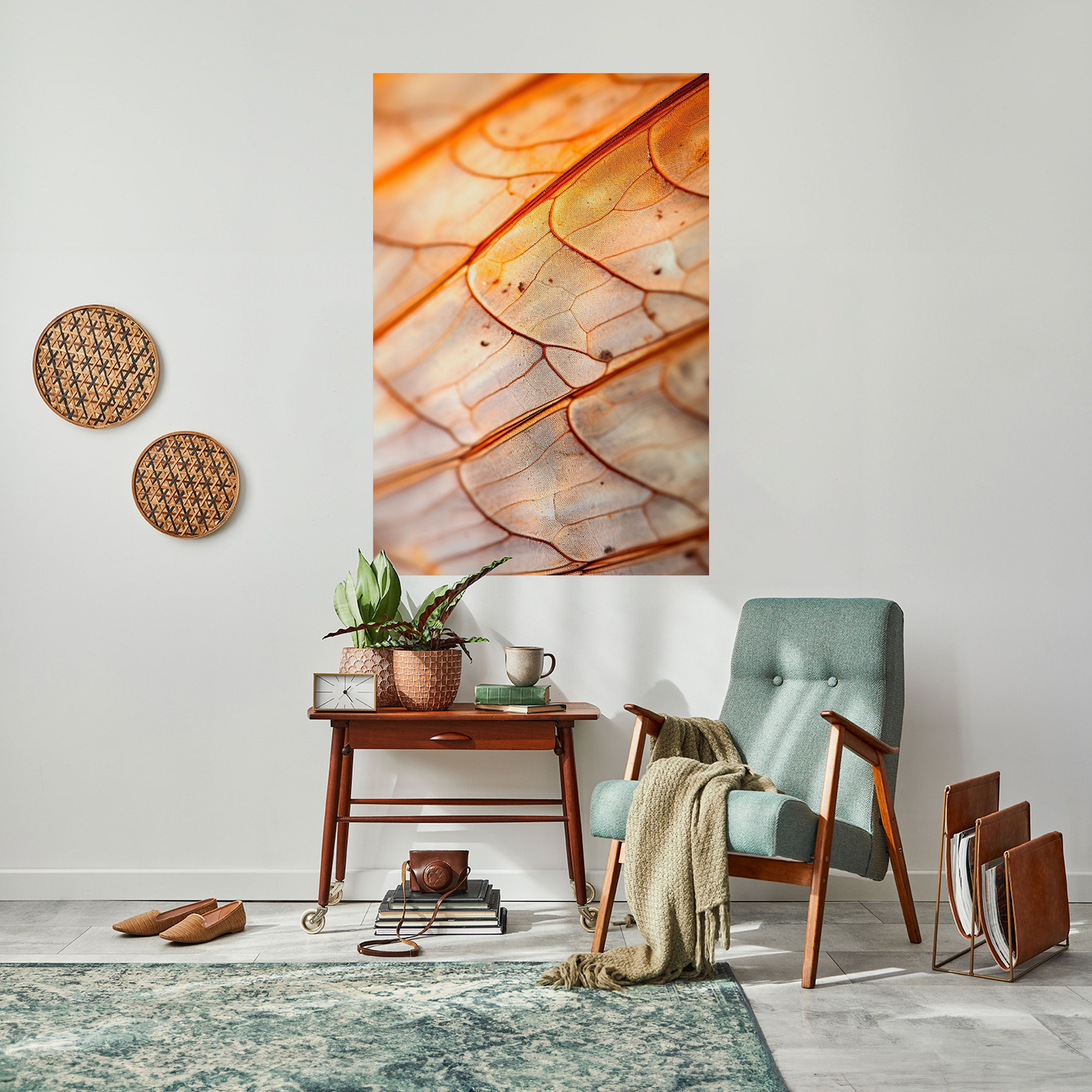 ELEGANT VEINING Αφίσα με κολλητική ταινία και κάθετη εκτύπωση