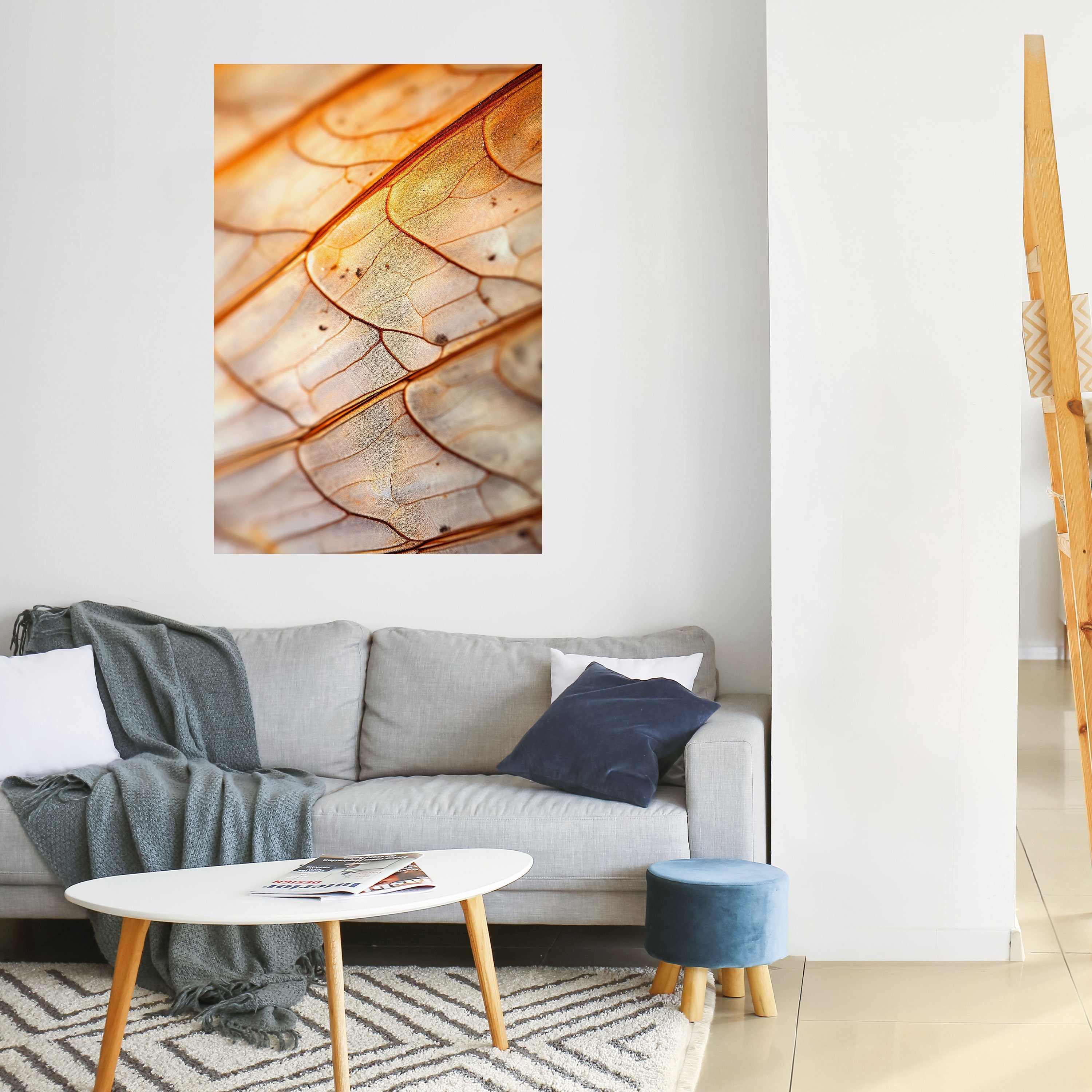 ELEGANT VEINING Αφίσα με κολλητική ταινία και κάθετη εκτύπωση