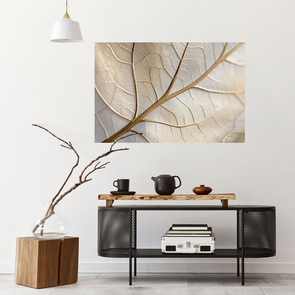 Ψίθυροι Golden Leaf - Οριζόντια αφίσα με θέμα "Ξεκολλήστε και κολλήστε"