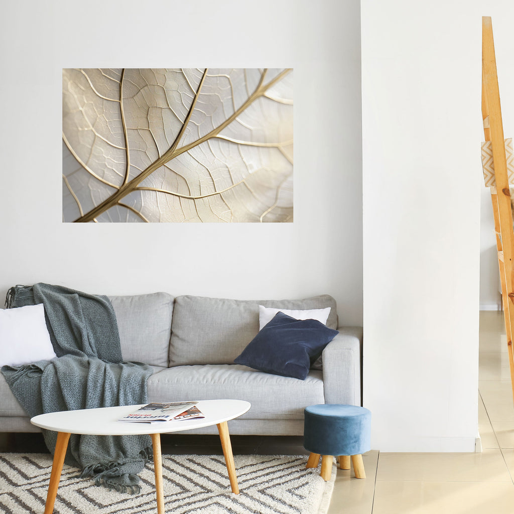 Ψίθυροι Golden Leaf - Οριζόντια αφίσα με θέμα "Ξεκολλήστε και κολλήστε"