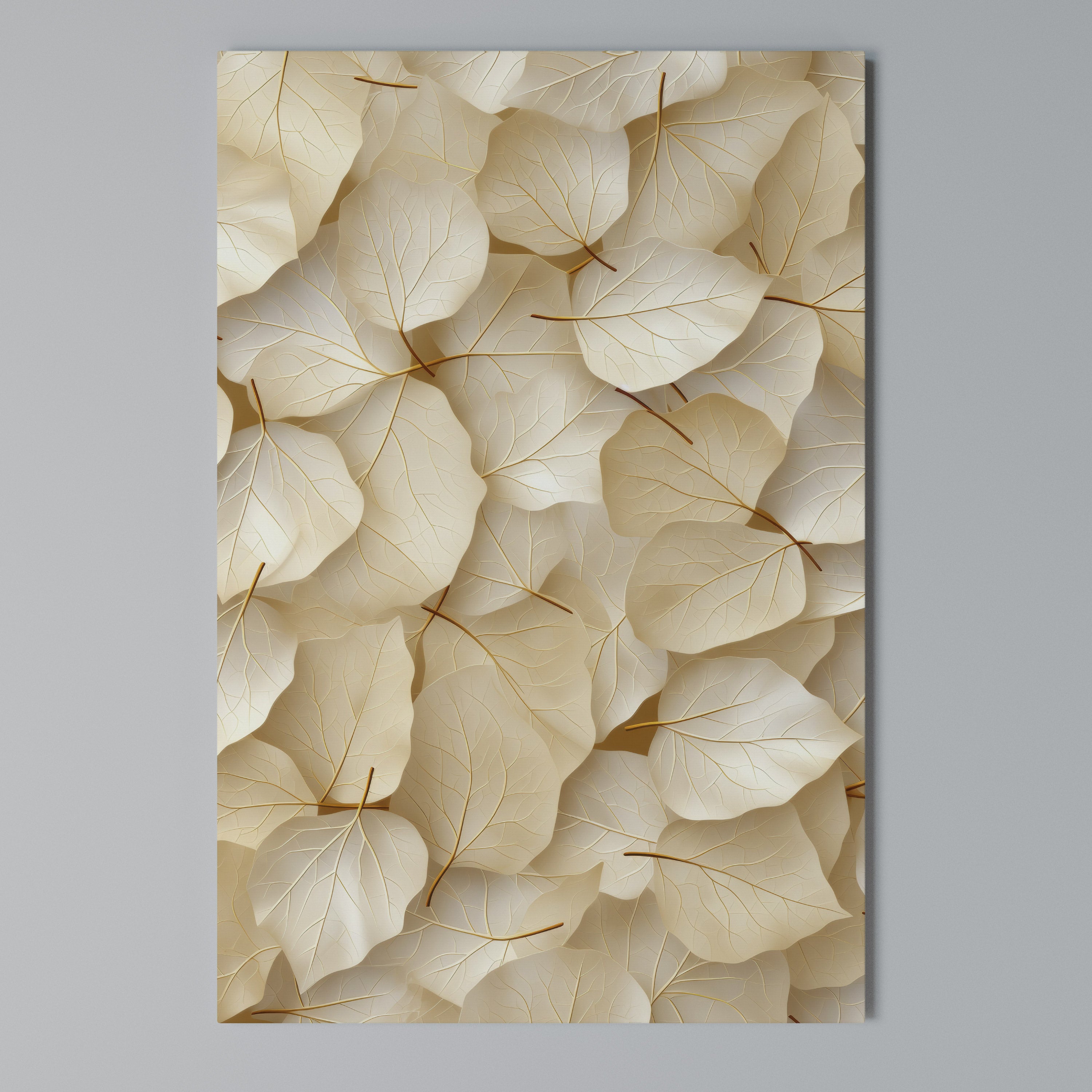 VELLUM LEAF SYMPHONY Κατακόρυφος Πίνακας σε Καμβά