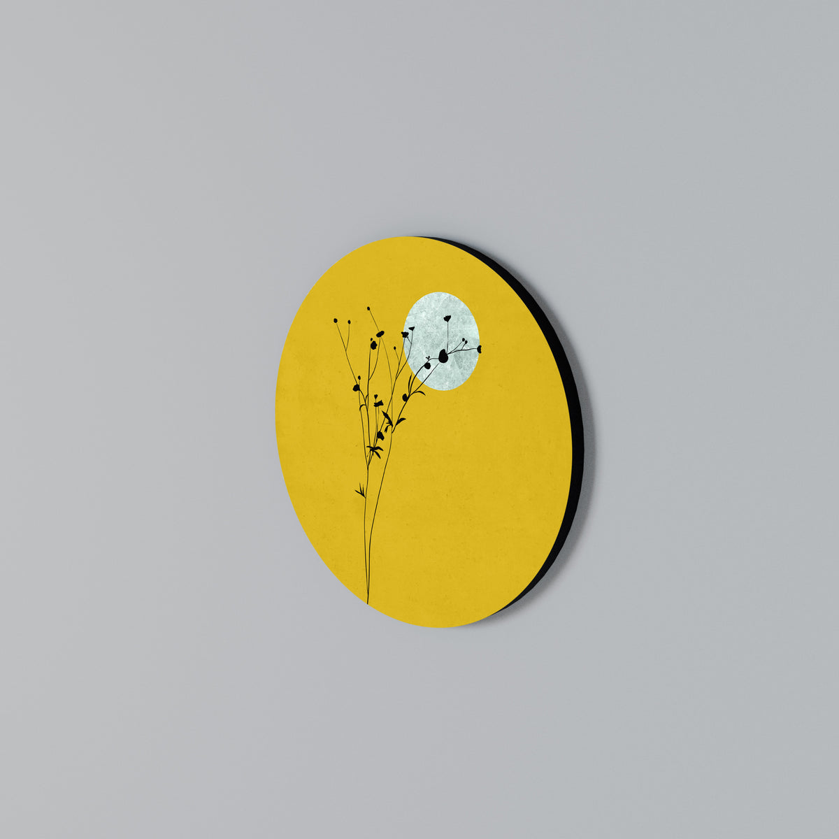 RISE IN THE LIGHT Στρογγυλός πίνακας ζωγραφικής