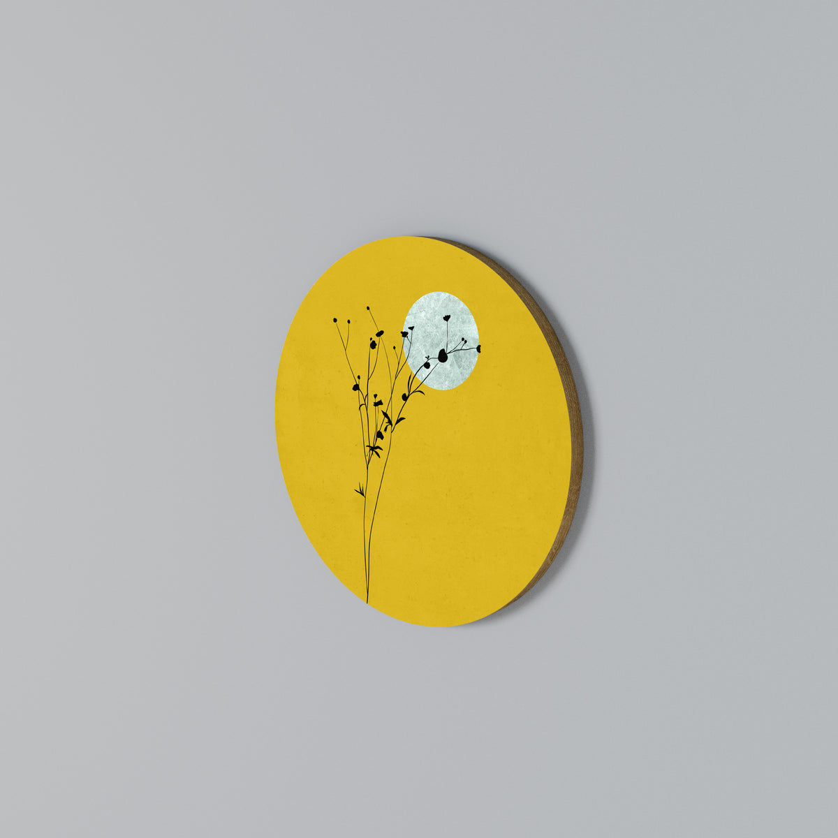 RISE IN THE LIGHT Στρογγυλός πίνακας ζωγραφικής