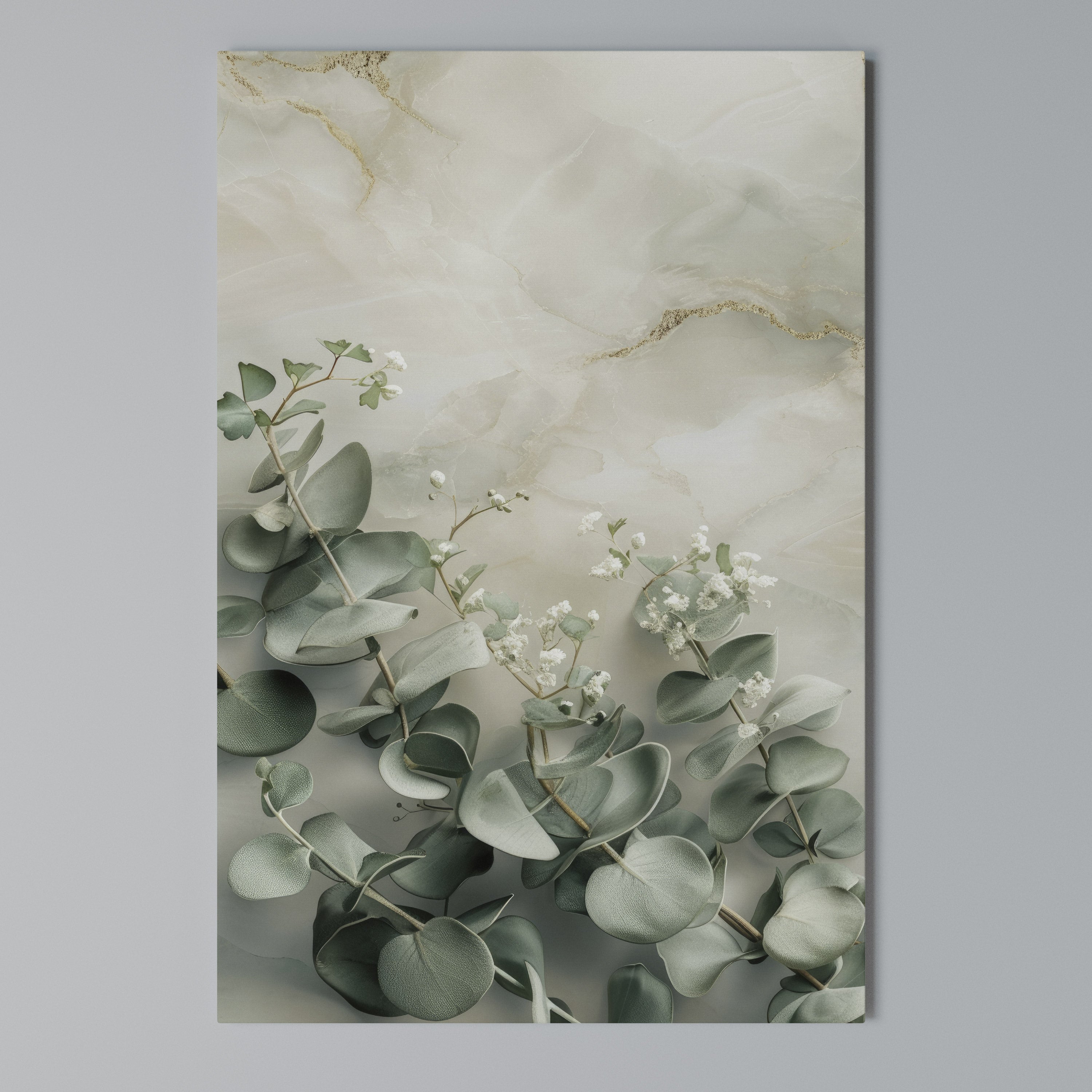 ELEGANT LEAF BALLET Κατακόρυφος Πίνακας σε Καμβά