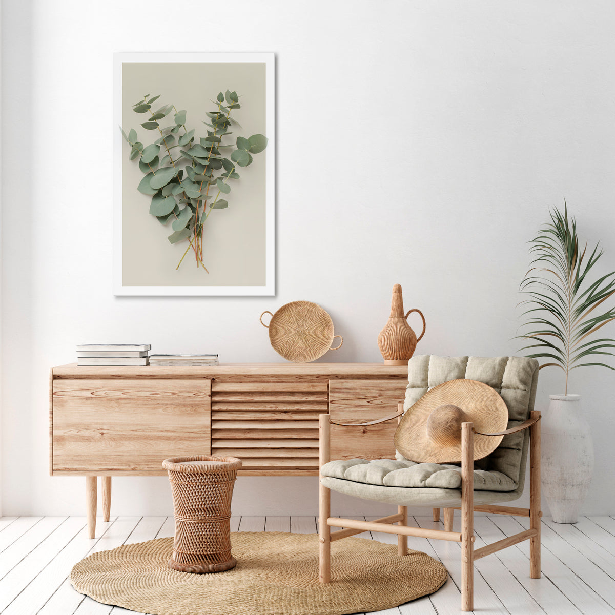 FOLIAGE FANTASIES Κατακόρυφος Πίνακας σε Καμβά