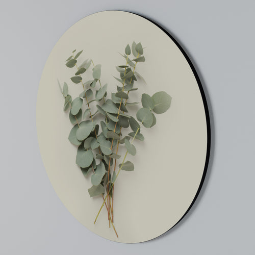 FOLIAGE FANTASIES Round Wall Art