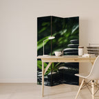HARMONY STONES 3-Panel Room Divider