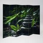 HARMONY STONES 6-Panel Room Divider