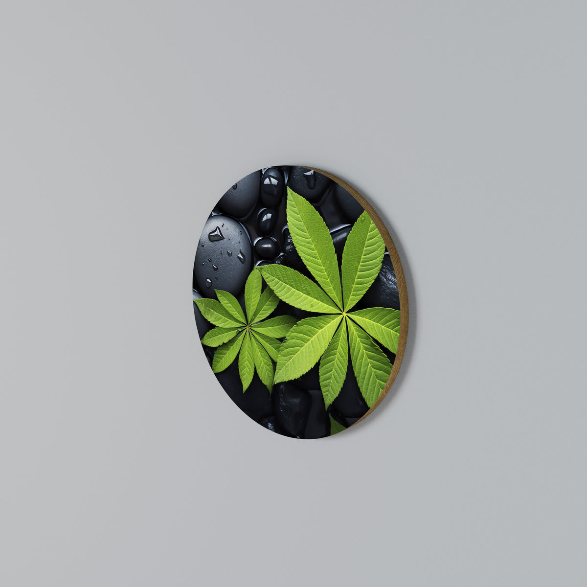 NATURE'S EMBRACE Round Wall Art