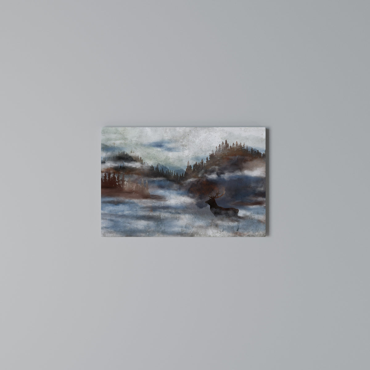 HARMONY IN HAZE Horizontal Canvas Print