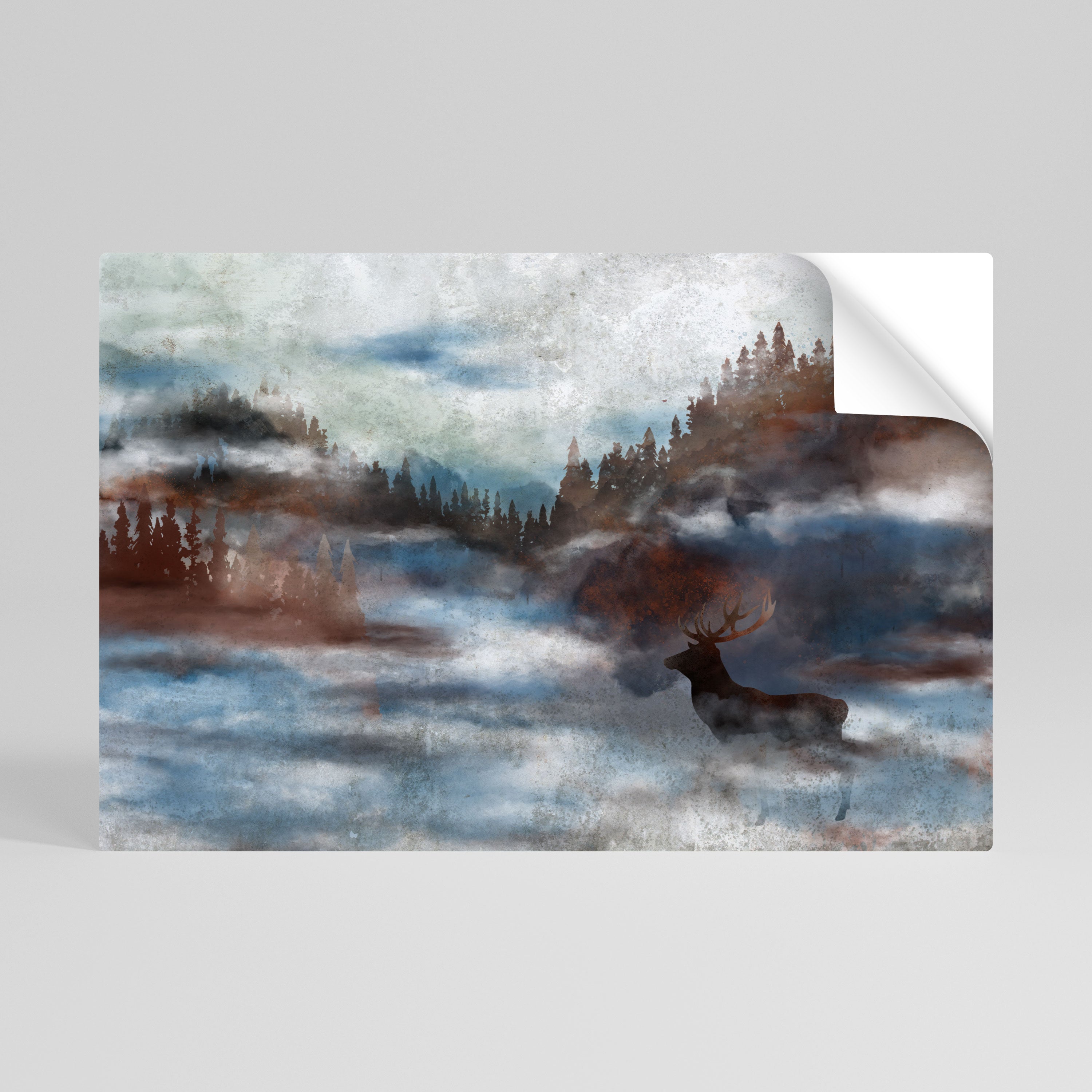 HARMONY IN HAZE Αυτοκόλλητη "Peel and Stick" Αφίσα οριζόντια