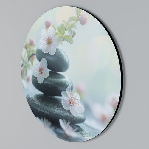 MINDFUL MOMENTS Round Wall Art