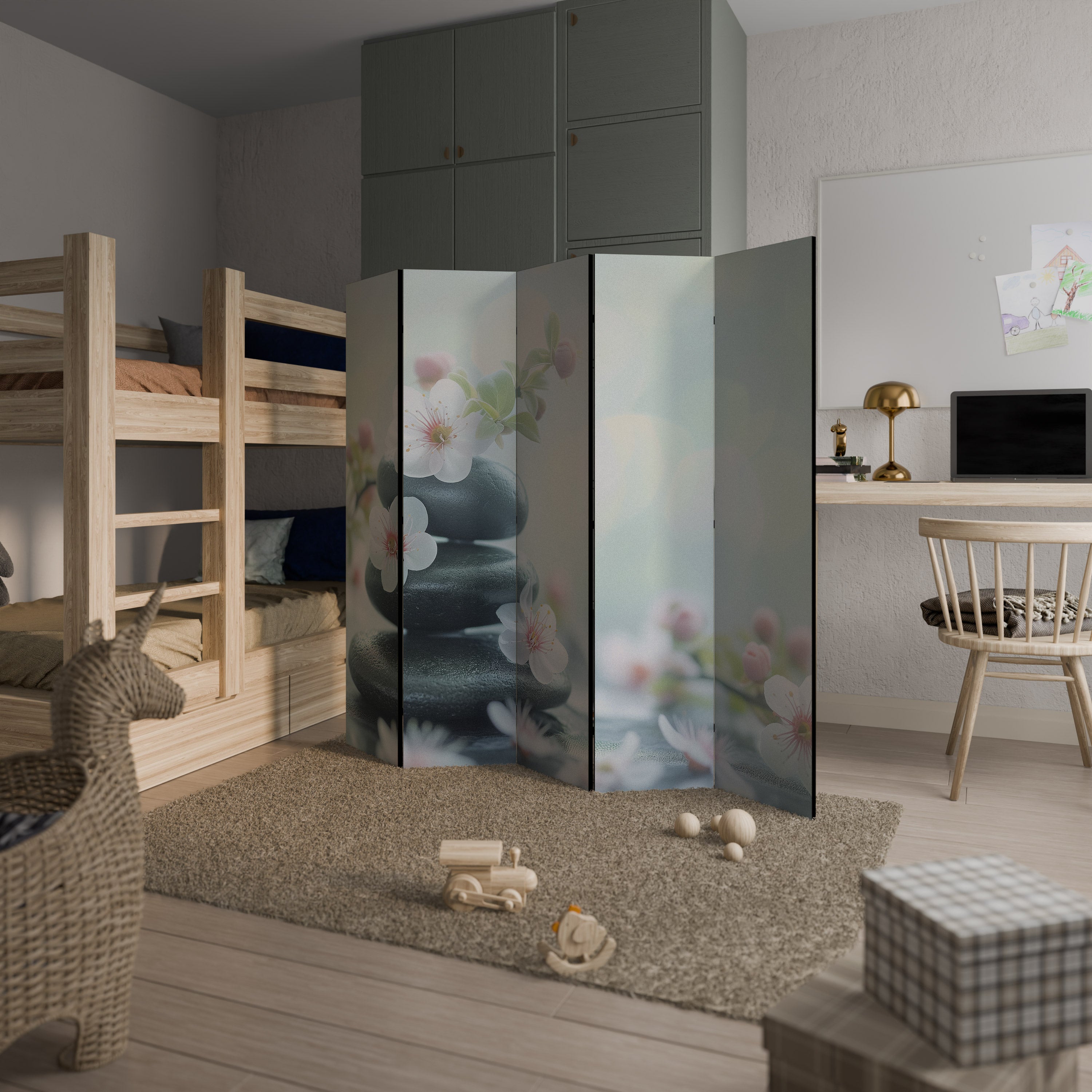 MINDFUL MOMENTS Παραβάν με 5 πάνελ