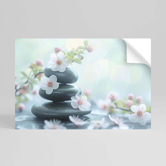 MINDFUL MOMENTS Αυτοκόλλητη Αφίσα οριζόντια