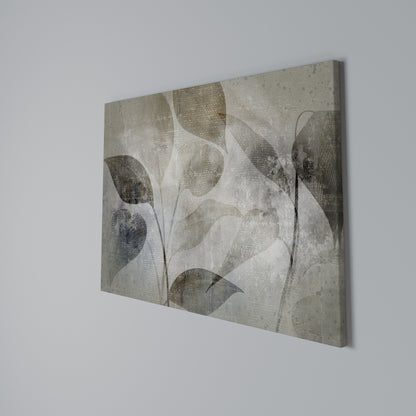 SERENE BOTANICAL HARMONY Horizontal Canvas Print