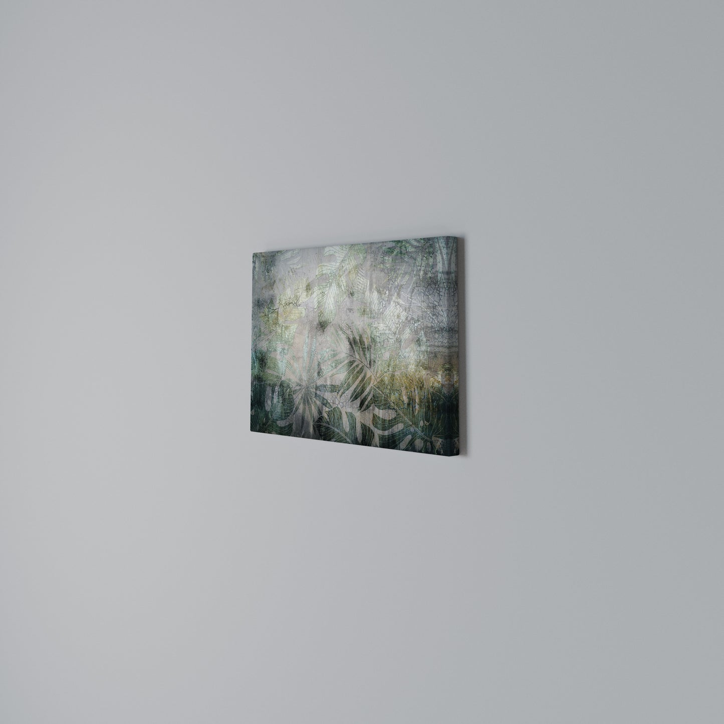 HARMONY IN GREENERY Horizontal Canvas Print