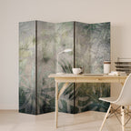 HARMONY IN GREENERY 5-Panel Room Divider